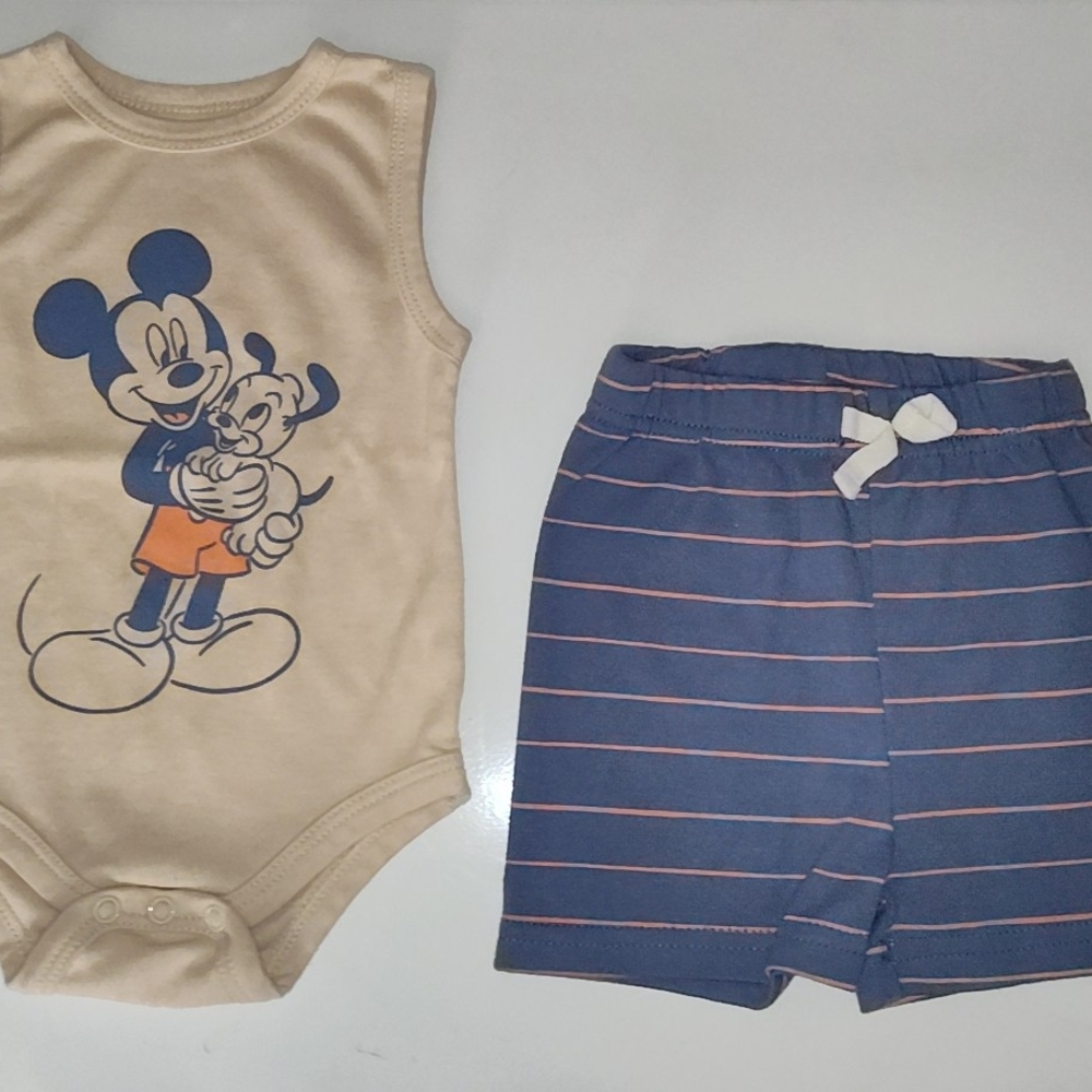 Disney Baby Cream Onesie